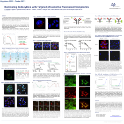 Illuminating Endocytosis with Targeted pH