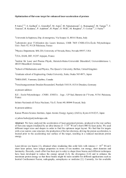 Optimization of flat-cone target for enhanced laser