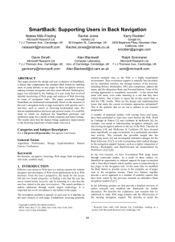 SmartBack: Supporting Users in Back Navigation