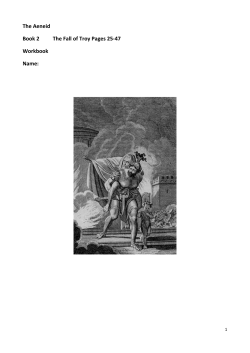 The Aeneid Book 2 The Fall of Troy Pages 25