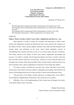 Circular No. 1053/02/2017-CX F.No. 96/1/2017