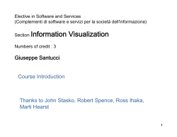 Section Information Visualization
