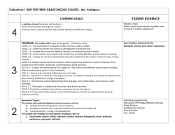 Collections 1 levels of instruction