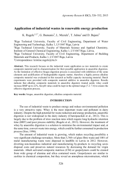 Full text PDF - Agronomy Research
