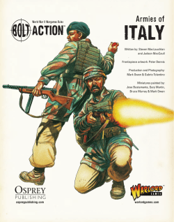 Armies of - Warlord Games