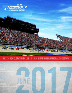 busch acceleration club - Michigan International Speedway