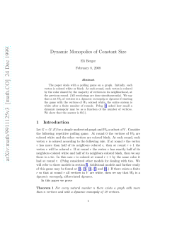 arXiv:math/9911125v3 [math.CO] 24 Dec 1999