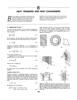 heat transfer and heat exchangers