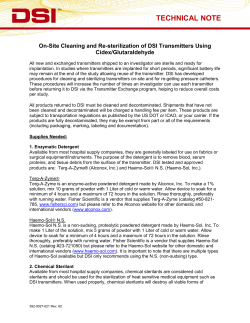 technical note - Data Sciences International