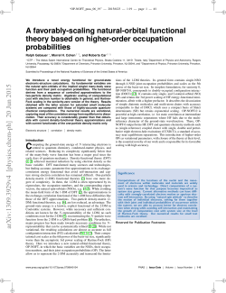 A favorably-scaling natural-orbital functional