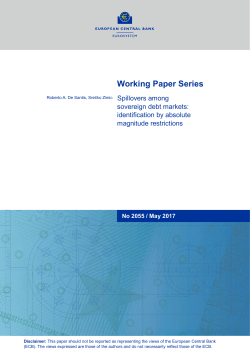 Spillovers among sovereign debt markets: identification by absolute