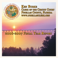 Customer Satisfaction - Pinellas County Clerk of the Circuit Court