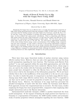Study of Even-Z Nuclei Up to Mg with the Gogny Force Using AMD