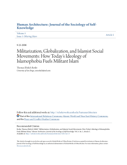 Militarization, Globalization, and Islamist Social Movements: How