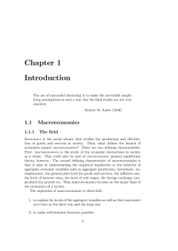 Chapter 1 Introduction
