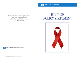 hiv/aids policy statement
