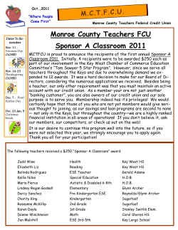 mctfcu - Monroe County Teachers Federal Credit Union