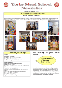 Newsletter - 3rd March 2017