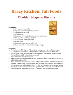 Krazy Kitchen: Fall Foods