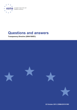 Questions and answers
