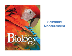 Scientific Measurement