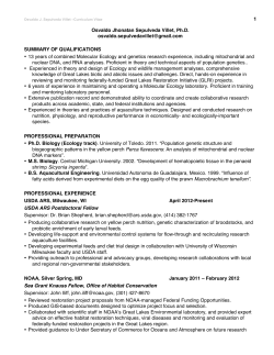 Full PDF - School of Freshwater Sciences