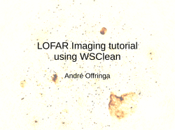 Tutorial Imaging