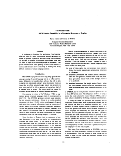 The Fitted Parse - ACL Anthology Reference Corpus