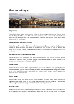 Must see in Prague