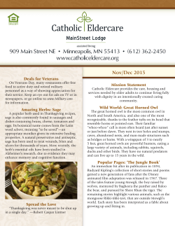MainStreet Lodge - Catholic Eldercare