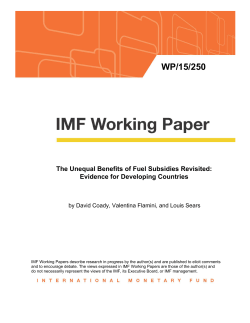 The Unequal Benefits of Fuel Subsidies Revisited
