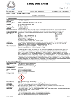 SDS - Chem