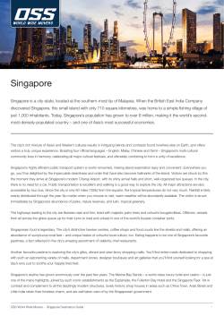 Singapore - OSS World Wide Movers