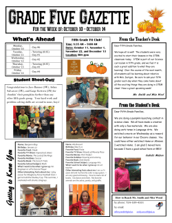 Issue #7: October 10