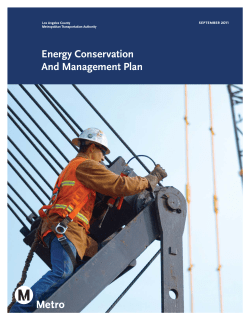 Energy Conservation And Management Plan