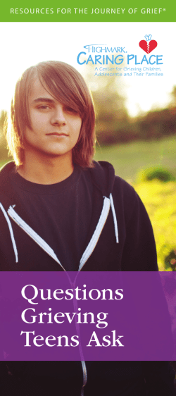 Questions Grieving Teens Ask