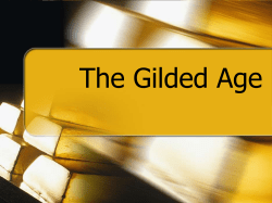 The Gilded Age - Mr. Pinkerton`s Website