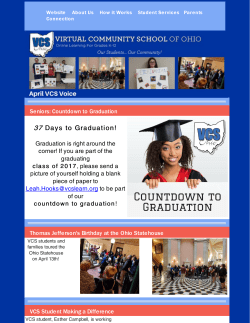 April VCS Voice PDF - Virtual Community School of Ohio