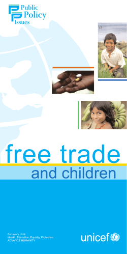 Free Trade and Children