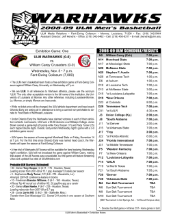 MBB Notes - Preseason.indd