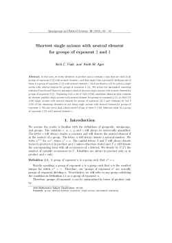 Shortest single axioms with neutral element for groups of exponent 2