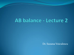 AB balance Lecture 2 2016