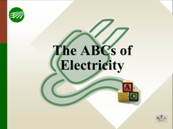 The ABCs of Electricity - Jefferson Energy Cooperative
