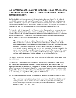 us supreme court: qualified immunity