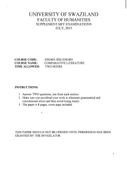 ENG405/IDE-ENG405 - UNISWA Library