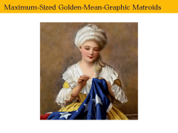 Maximum-Sized Golden-Mean-Graphic Matroids