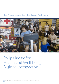 Philips Index for Health and Well