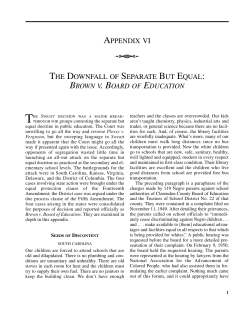 Appendix VI Brown v BoE