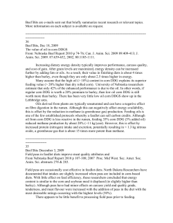 Beef Bits are e-mails sent out that briefly summarize