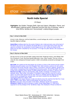 ETOSE North India Special